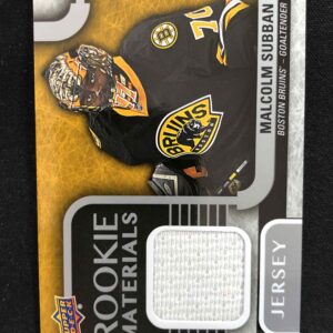 2015/2016 Upper Deck Series 2 Rookie Materials RM-SU Malcolm Subban Jersey