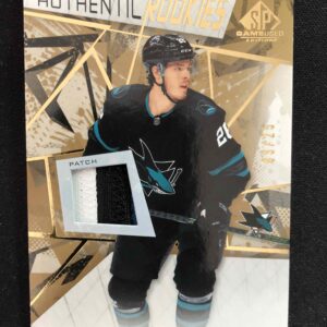 2021/2022 Upper Deck SPGU Gold Premium Memorabilia 187 Jasper Weatherby Patch 03/25