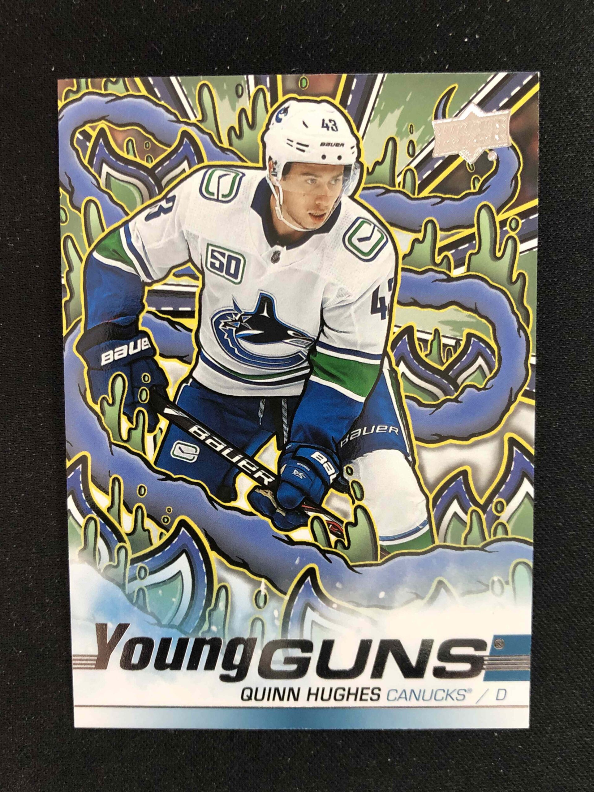 2024/2025 Upper Deck Series 2 Young Guns Renewed 249 Quinn Hughes Inzert