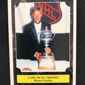 1990/1991 Score Base 434 Wayne Gretzky