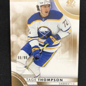 2023/2024 Upper Deck SP Authentic Gold Limited 30 Tage Thompson Paralel 66/99