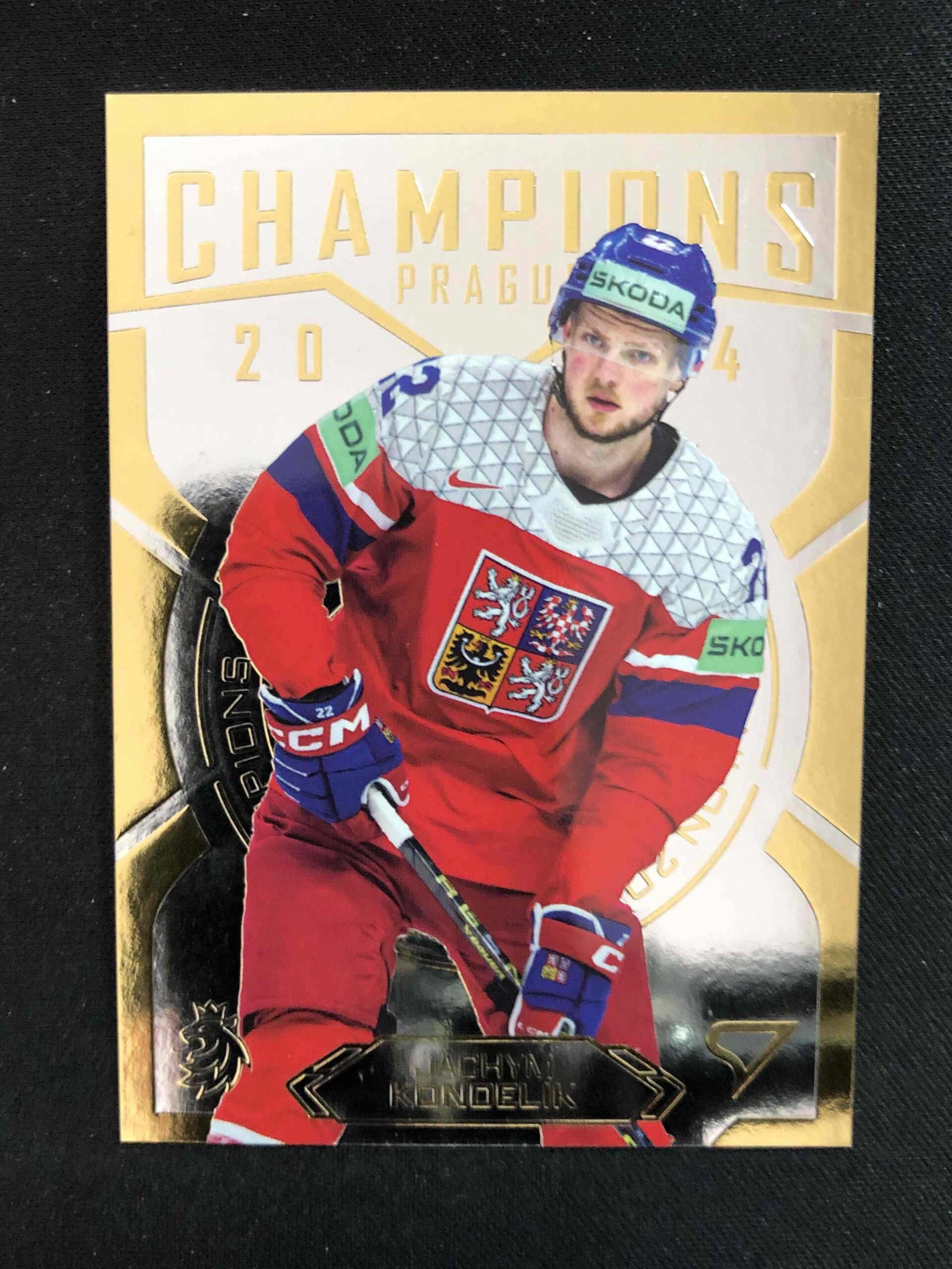 2025 Sportzoo Hokejové Česko Champions 2024 GC-17 Jáchym Kondelík Inzert