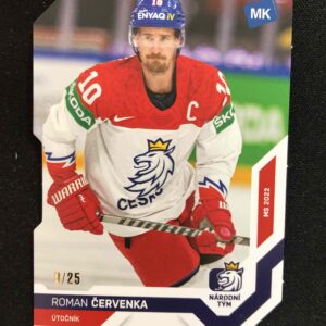 2021/2022 Moje Kartičky Reprezentace Die-Cuts 48 Roman Červenka Paralel /25