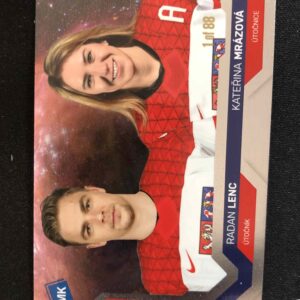 2021/2022 Moje Kartičky Reprezentace Universe Level 1 92 Radan Lenc, Kateřina Mrázová Paralel /88