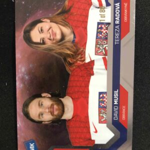 2021/2022 Moje Kartičky Reprezentace Universe Level 1 84 David Musil, Tereza Radová Paralel /88