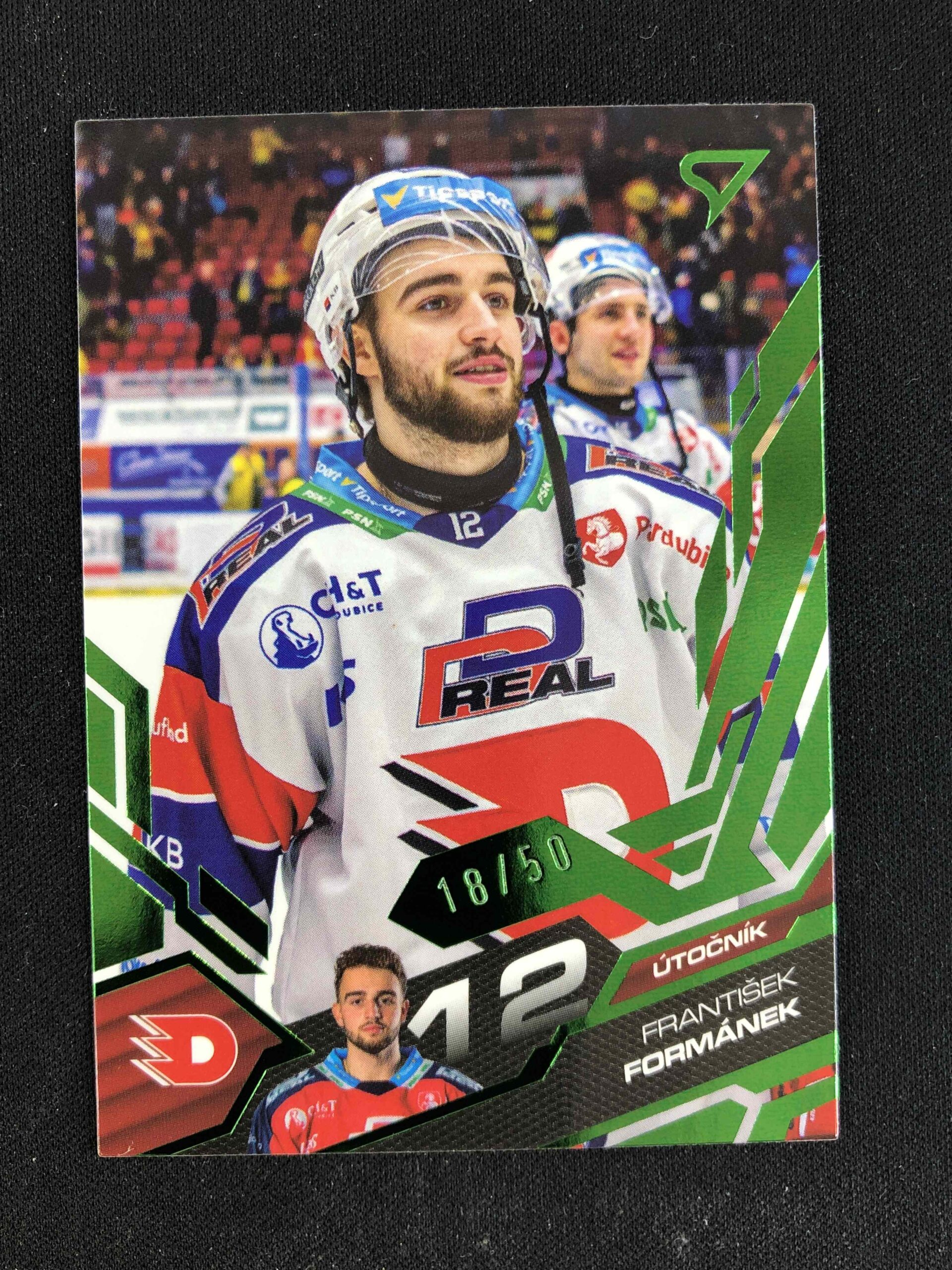 2025/2026 Sportzoo Serie 2 Emerald Green 263 František Formánek Paralel 18/50