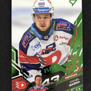 2025/2026 Sportzoo Serie 1 Emerald Green 22 Daniel Gazda Paralel 25/50