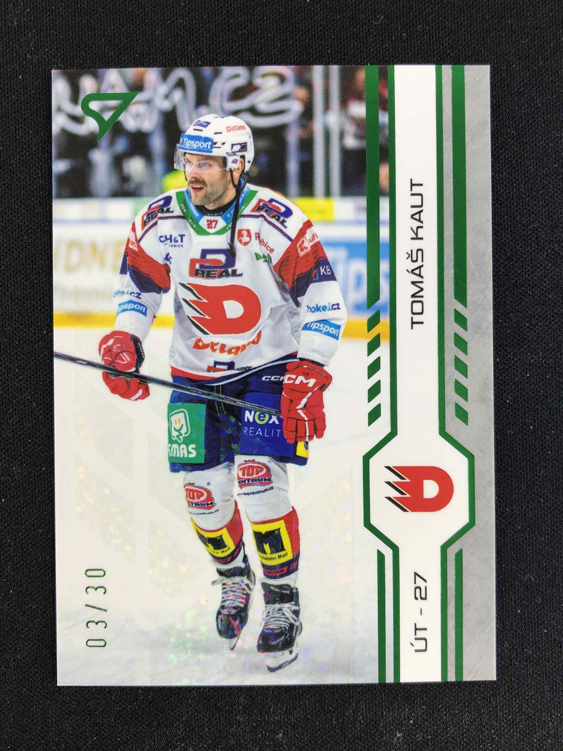 2024/2025 Sportzoo Play Off Green Glitter 374 Tomáš Kaut Paralel 03/30