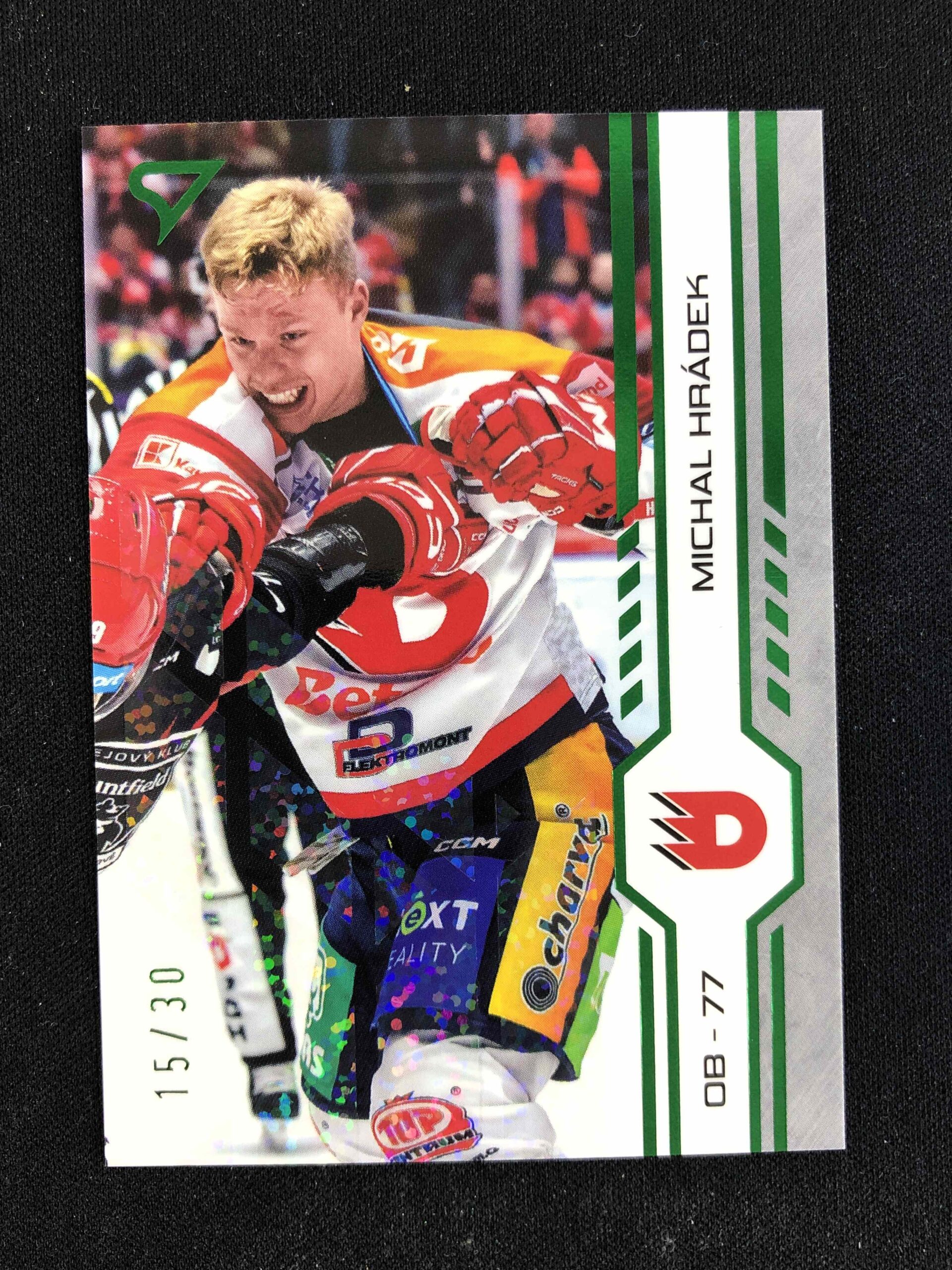 2024/2025 Sportzoo Play Off Green Glitter 367 Michal Hrádek Paralel 15/30