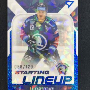 2022/2023 Sportzoo Serie 2 Starting Lineup 1st Period SL-52 Aleksi Rekonen Inzert 056/120