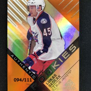 2016/2017 Upper Deck SPGU Orange Rainbow Draft Year 156 Lukáš Sedlák Paralel 094/111