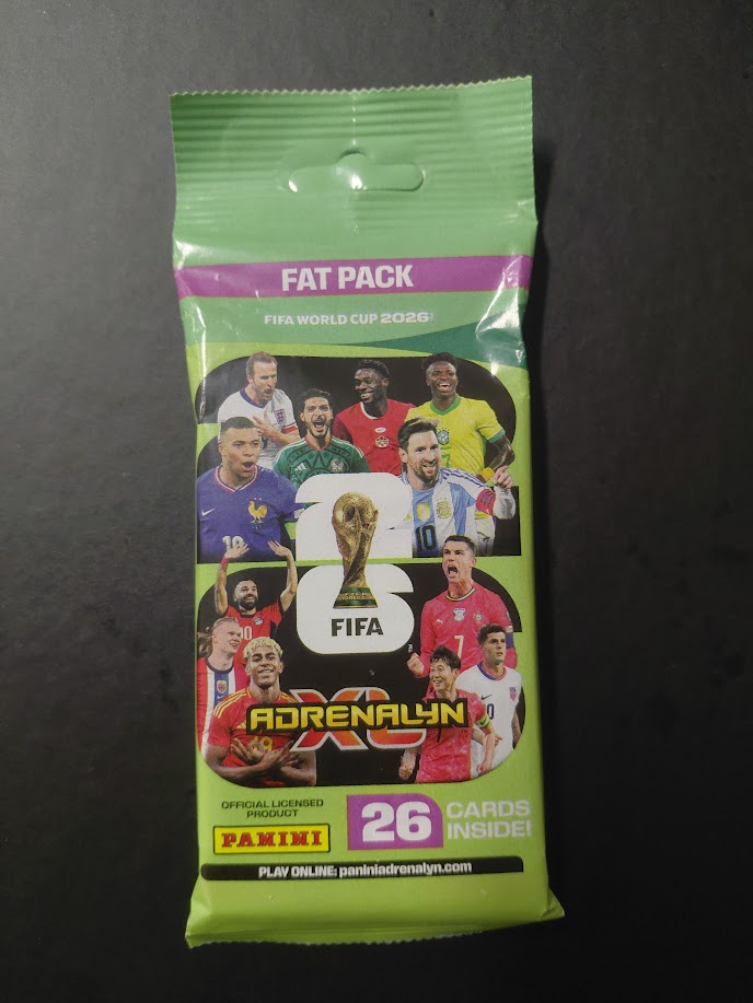 2026 Panini Adrenalyn XL FIFA World Cup USA FAT Pack