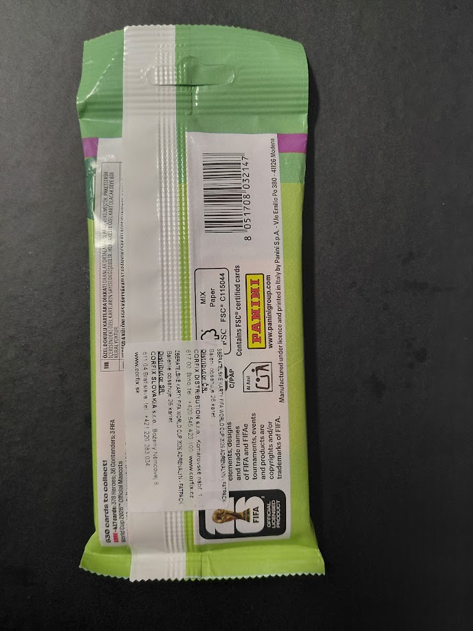 2026 Panini Adrenalyn XL FIFA World Cup USA FAT Pack - Obrázek 2