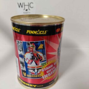1997/1998 Pinnacle Inside Hockey GOLD JUMBO TIN CAN Plechovka - John Vanbiesbrouck