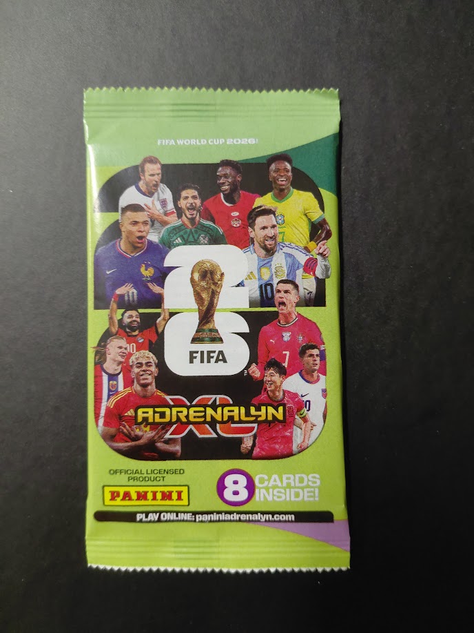 2026 Panini Adrenalyn XL FIFA World Cup USA retail balíček