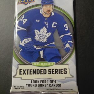 2025/2026 Upper Deck Extended Series Hobby balíček