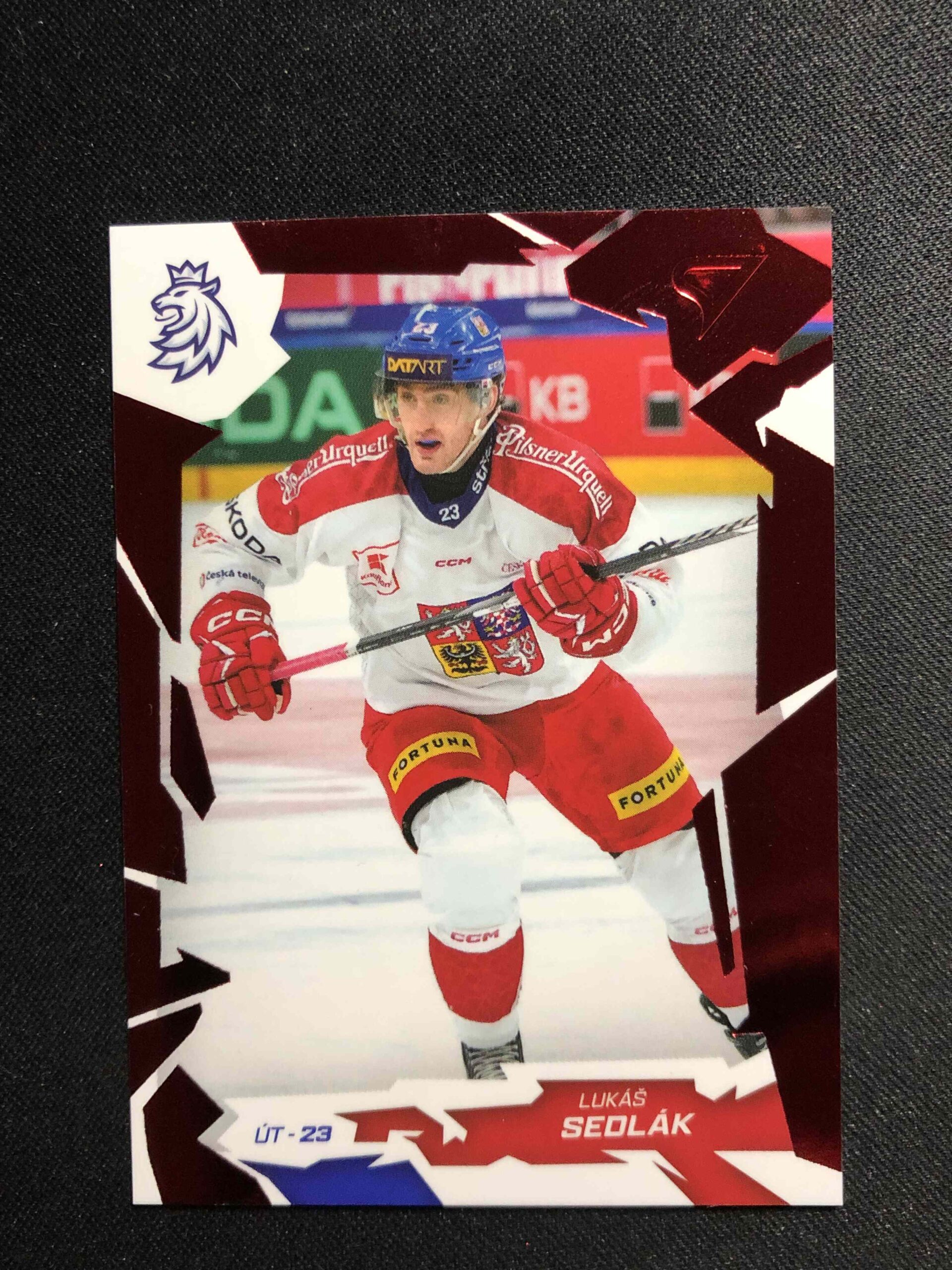 2026 Sportzoo Hokejové Česko Red 47 Lukáš Sedlák Paralel
