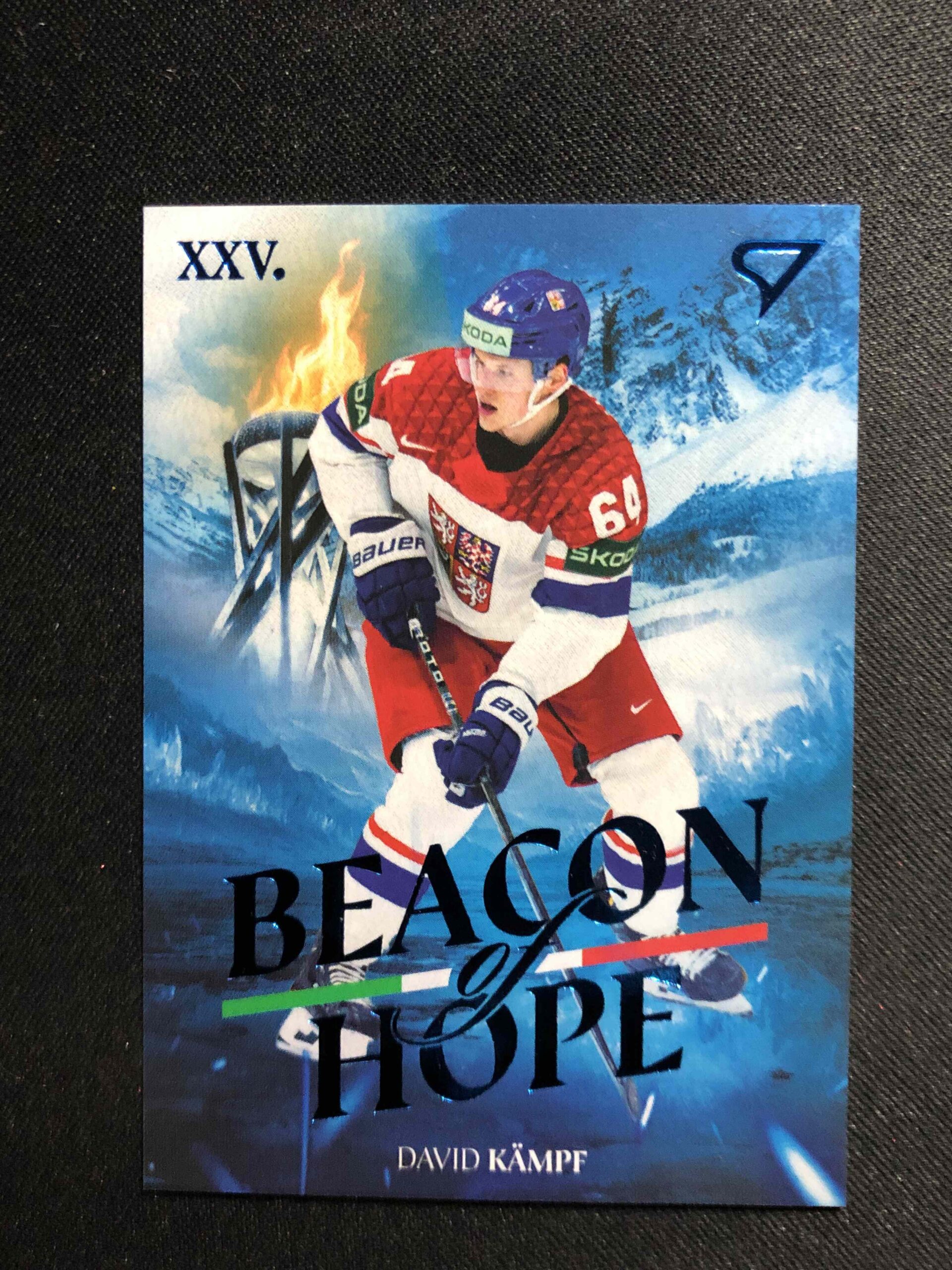 2026 Sportzoo Hokejové Česko Beacon of Hope BH-20 David Kämpf Inzert