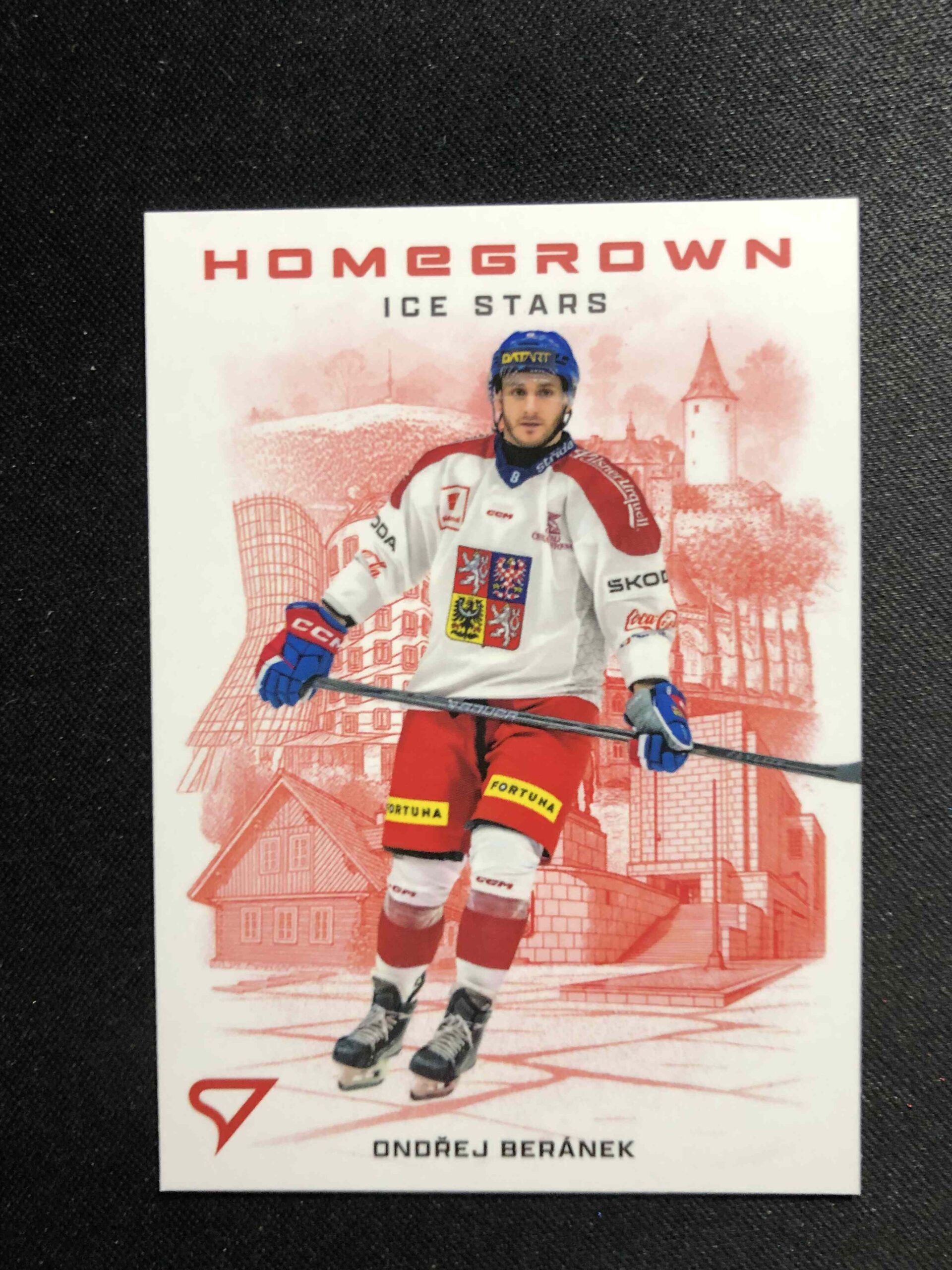 2026 Sportzoo Hokejové Česko Homegrown Ice Stars HS-14 Ondřej Beránek Inzert