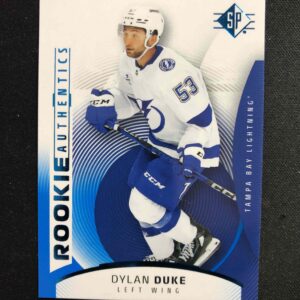 2025/2026 Upper Deck SP Rookie Authentics Blue 104 Dylan Duke Inzert