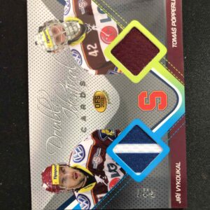 2011 OFS Premium Double Identical J17 Jiří Vykoukal, Tomáš Pöpperle Jersey 331/500
