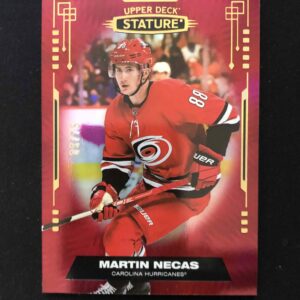 2021/2022 Upper Deck Stature Red 96 Martin Nečas Paralel 08/75