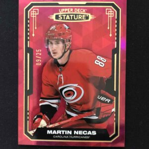 2021/2022 Upper Deck Stature Red Design Variant 96 Martin Nečas Paralel 09/25
