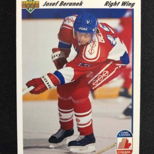 1991/1992 Upper Deck Low Series Base 17 Josef Beranek