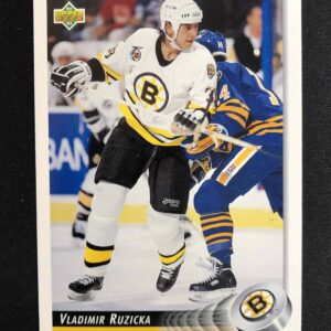 1992/1993 Upper Deck Low Series Base 258 Vladimír Růžička