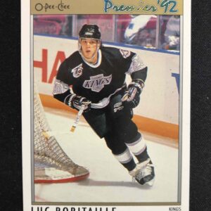 1991/1992 O-Pee-Chee Premier Base 34 Luc Robitaille