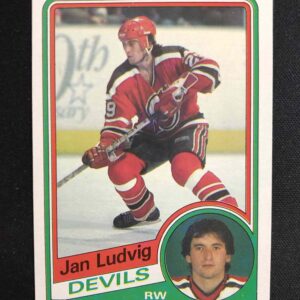 1984/1985 Topps Base 88 Jan Ludvig
