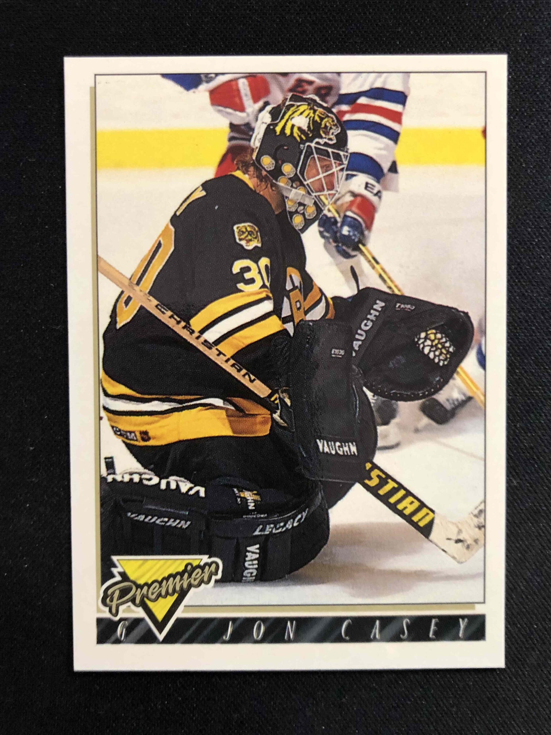 1993/1994 Topps Premier Base 437 Jon Casey