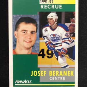 1991/1992 Pinnacle Base 303 Josef Beranek