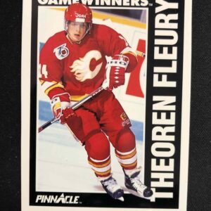 1991/1992 Pinnacle Base 358 Theoren Fleury