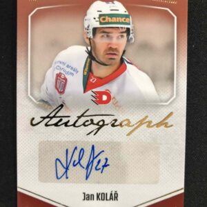 2022/2023 Goal Serie 1 Autographs A-62 Jan Kolář AUTO 08/49