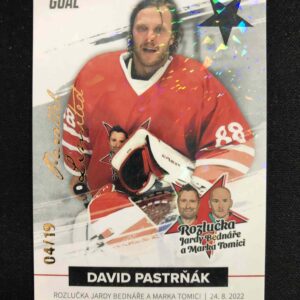 2022/2023 Goal Rozlučka Jardy Bednáře a Marka Tomici Parallel Limited 38 David Pastrňák Paralel 04/19