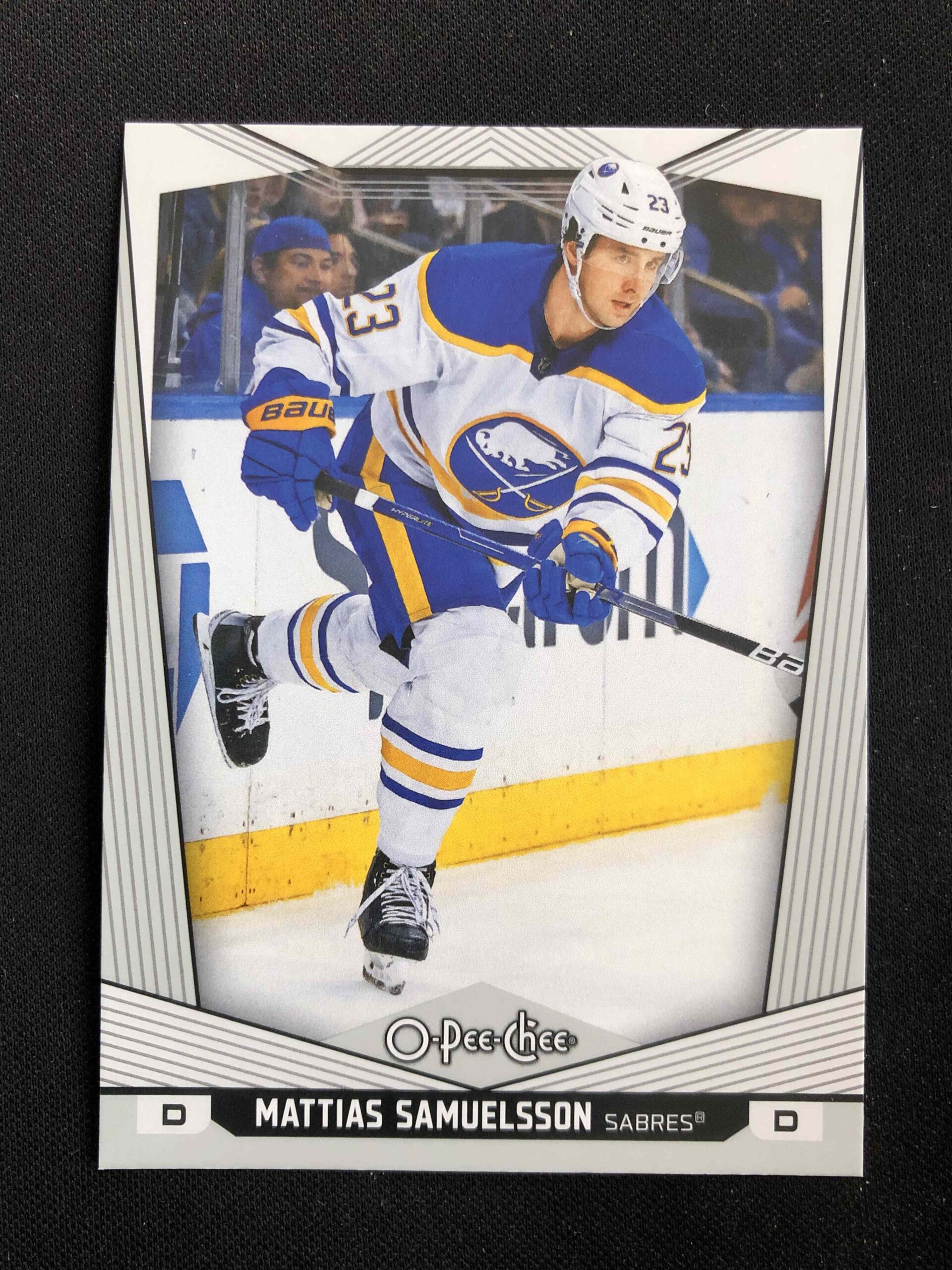 2024/2025 Upper Deck O-Pee-Chee Base 334 Mattias Samuelsson