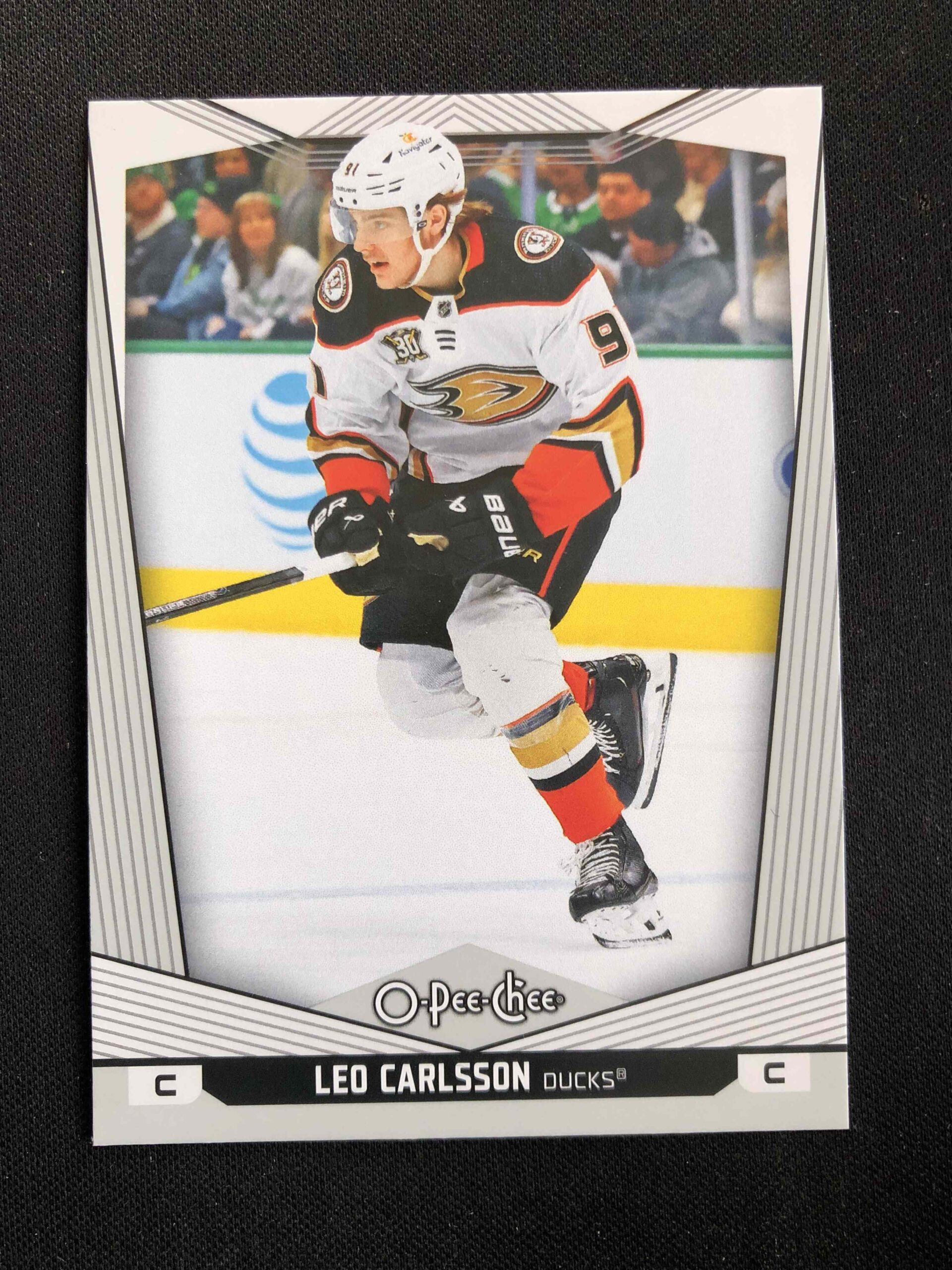 2024/2025 Upper Deck O-Pee-Chee Base 418 Leo Carlsson