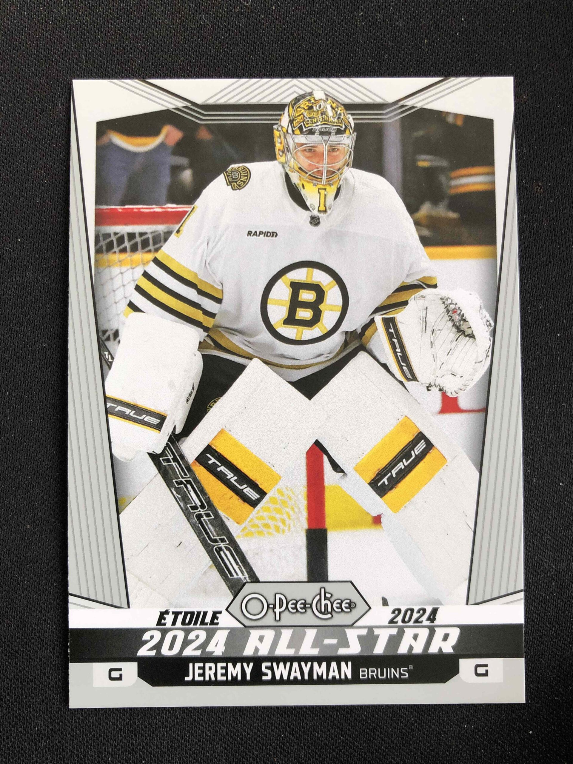 2024/2025 Upper Deck O-Pee-Chee Base 504 Jeremy Swayman