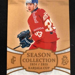 2024/2025 Legendary Cards Series 2 Retail Gold KC-05 Jan Košťálek