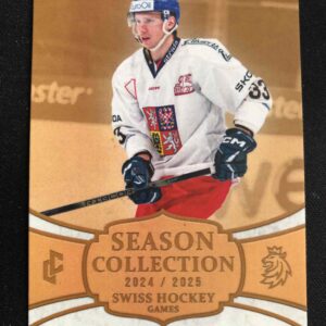 2024/2025 Legendary Cards Series 2 Retail Gold SHG-03 Jan Košťálek