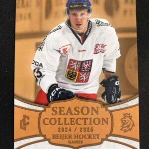 2024/2025 Legendary Cards Series 2 Retail Gold BHG-04 Jan Košťálek