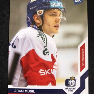 2021/2022 Moje Kartičky Reprezentace Base 17 Adam Musil