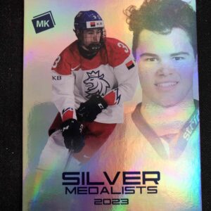2022/2023 Moje Kartičky Reprezentace Silver Medallists SM-5 David Špaček Inzert