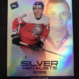 2022/2023 Moje Kartičky Reprezentace Silver Medallists SM-11 Adam Měchura Inzert