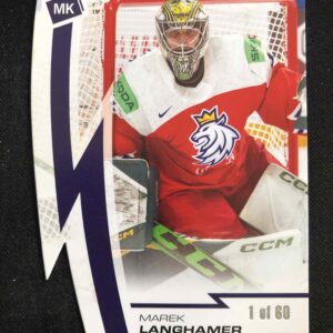 2022/2023 Moje Kartičky Reprezentace Die Cut 73 Marek Langhamer Paralel /60