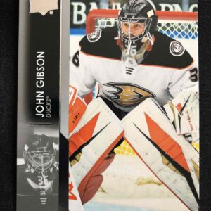 2021/2022 Upper Deck Series 1 Base 3 John Gibson