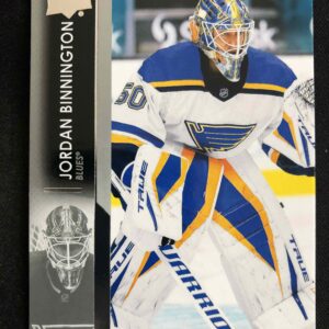 2021/2022 Upper Deck Series 1 Base 153 Jordan Binnington