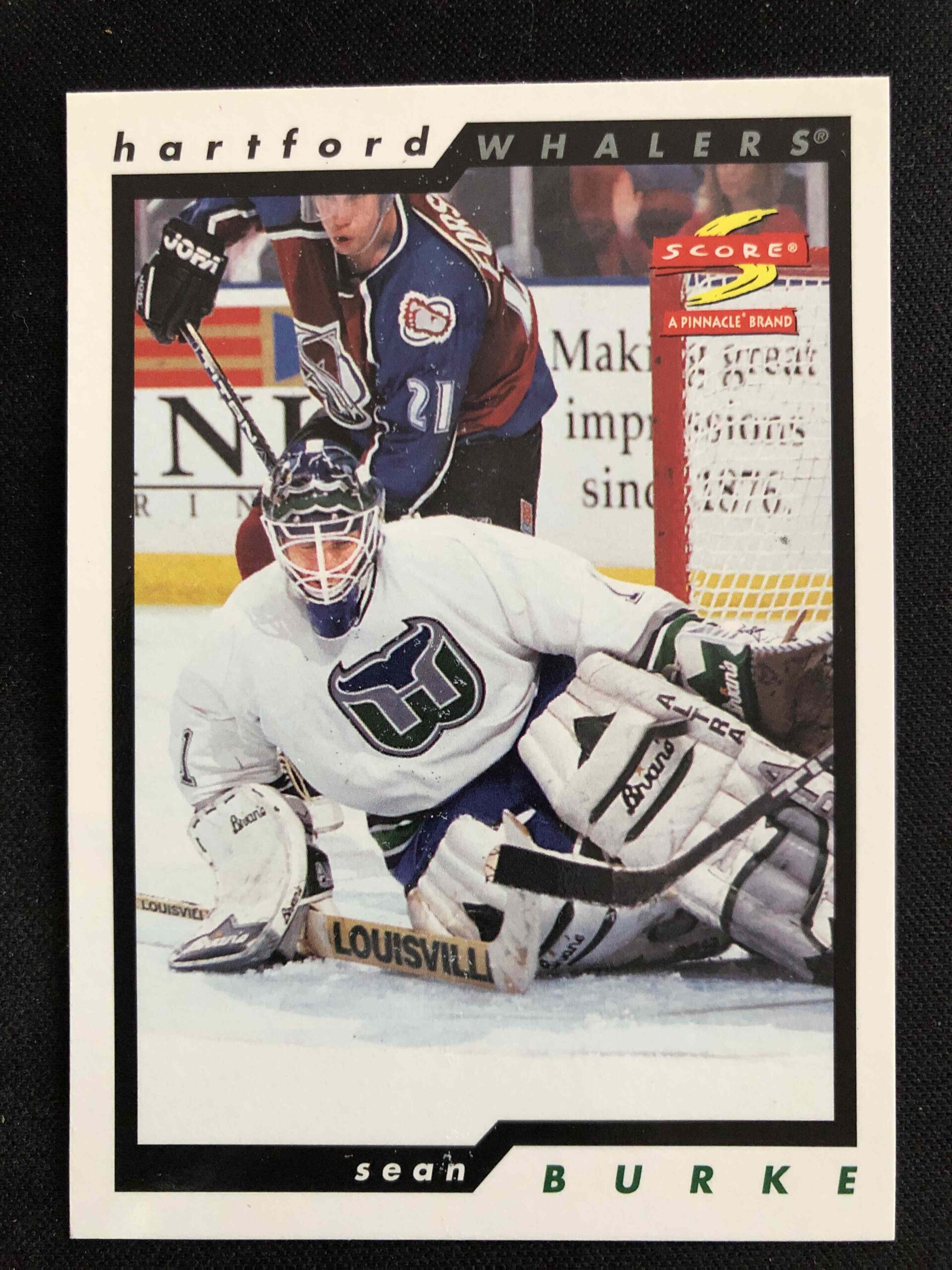 1996/1997 Pinnacle Score Base 46 Brayden Burke