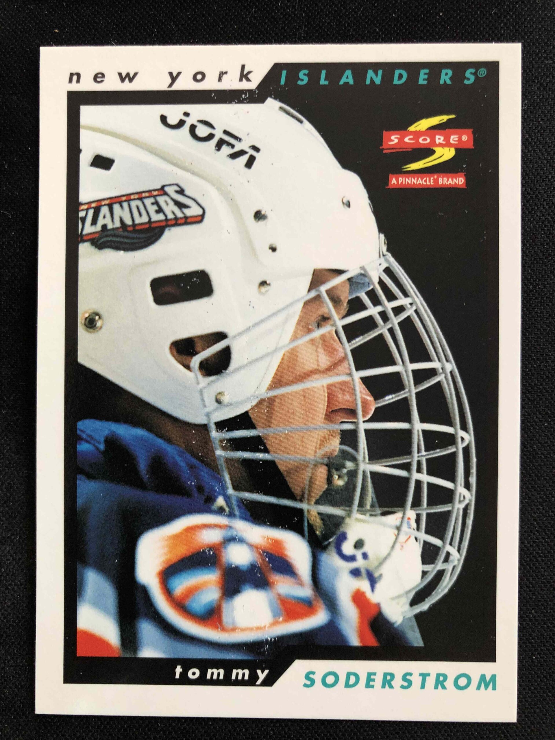 1996/1997 Pinnacle Score Base 82 Tommy Soderstrom